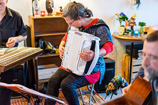 Panta Rhei #9. Akkordeon. 11. Sotöönz-Stobete. G7, Güterstrasse 7, Luzern